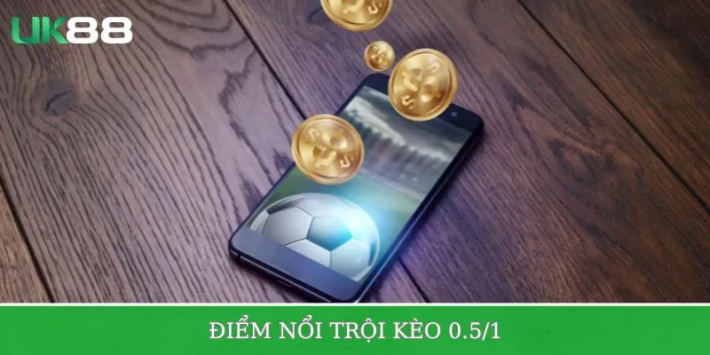 Những điểm nổi trội khi chơi kèo 0.5/1 là như nào?